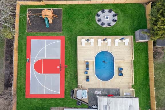 Pickleball-Basketball-Pool-HotTub-GameRoom-FirePit - Image 1