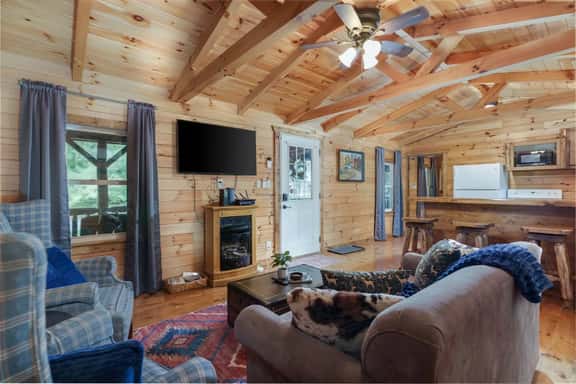 Two Cabins|Sleeps 12| Hot Tubs| Games| Fire Pits - Image 1