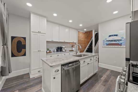 Modern 3BR Home - FirePit + Grill - Sleeps 9 - Image 4